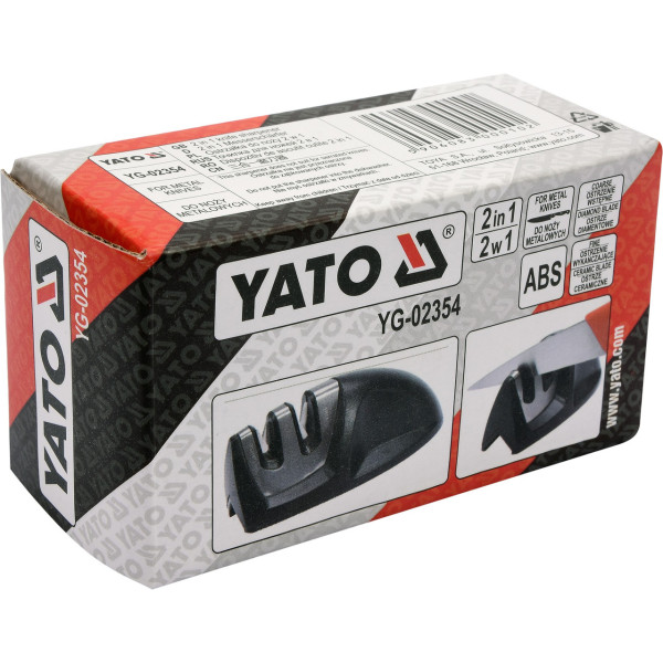 Пристрій для заточки сталевих ножів YATO 2 в 1 YG-02354