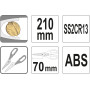 Багатофункціональні ножиці YATO 210м YG-02366