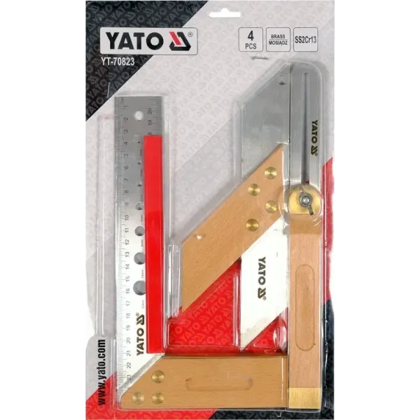 Набор столярных угольников YATO 3шт. YT-70823