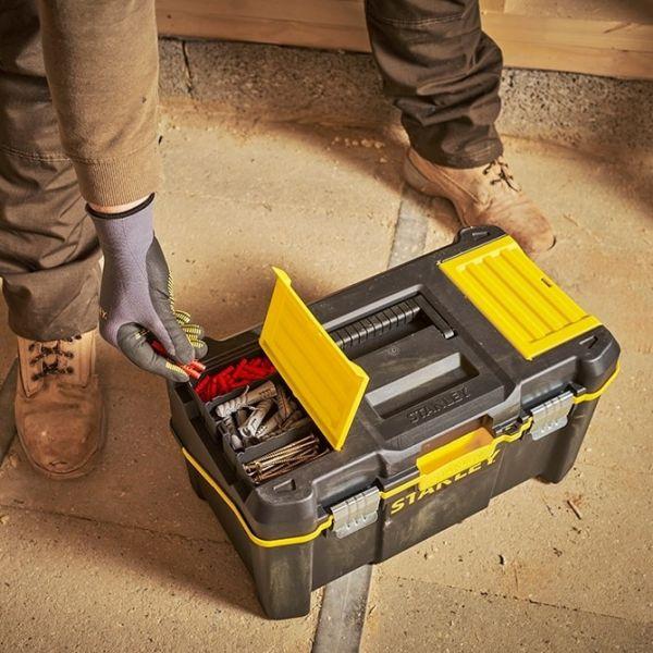 Ящик для інструменту 19" Essential Cantilever STANLEY пластиковий 49х29х25см STST83397-1