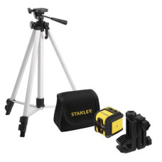 Нівелір лазерний-крос червоний зі штативом STANLEY "Cubix" 12 м ±6 мм/10м STHT77648-1
