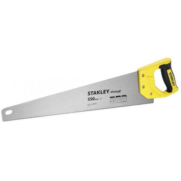 Ножівка для дерева 11tpi STANLEY SHARPCUT 38/45/50/55 см в асортименті STHT20369-1