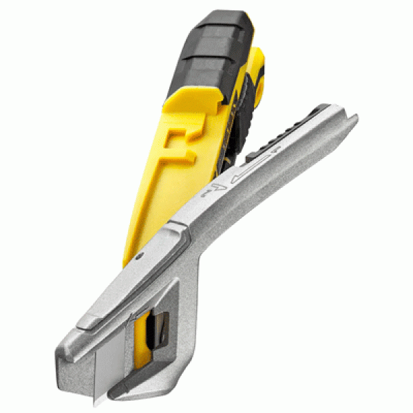 Ніж сегментний леза 18 мм STANLEY Fatmax Integrated Snap Knife ковзний фіксатор FMHT10594-0