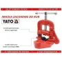 Тиски откидные для труб YATO Ø до 110мм YT-6513