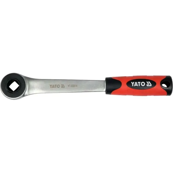 Ключ ступенчатый с трещоткой YATO квадрат 1/2" для головок 3/8", 29/68", 1/2", 21/32", 27/32" YT-03314