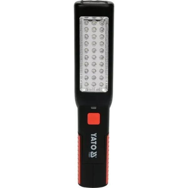 Светильник переносной светодиодный аккумуляторный YATO 30/7LED 3.7В зарядка от 220/12В YT-085051