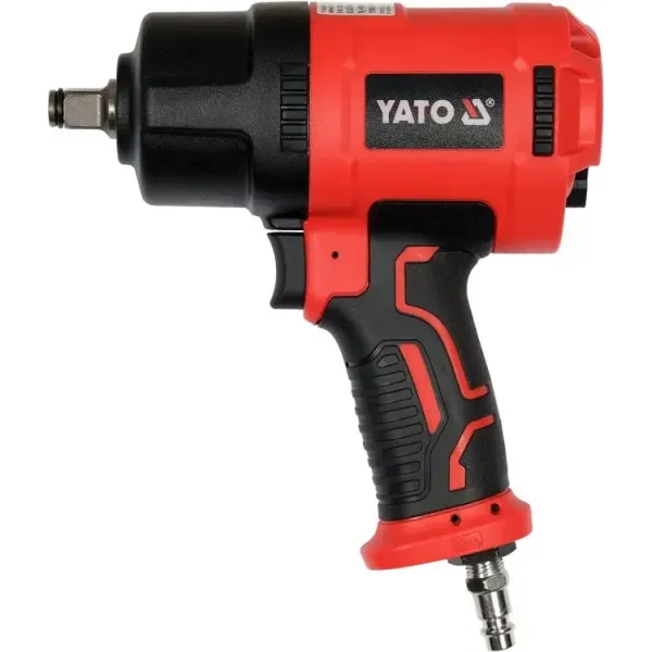 Гайковерт ударный пневматический YATO 1/2" 1560Нм 184л/мин YT-09545