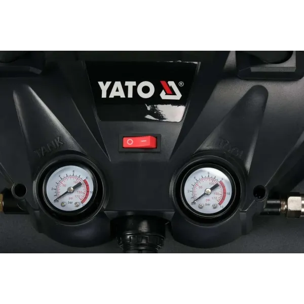 Компресор акумуляторний YATO 2х18В 800 Вт ≤ 8Bar 98 л/хв ресивер 6 л YT-23241