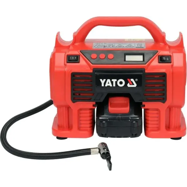 Компресор акумуляторний YATO Li-Ion 18 В 11 барів 21 л/хв YT-23247