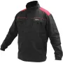 Куртка робоча COMFY утеплена чорно-червона бавовна 7 кишень YATO розмір S- XXL YT-79230