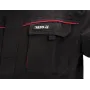 Куртка робоча COMFY утеплена чорно-червона бавовна 7 кишень YATO розмір S- XXL YT-79230