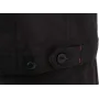 Куртка робоча COMFY утеплена чорно-червона бавовна 7 кишень YATO розмір S- XXL YT-79230