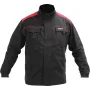 Куртка робоча COMFY утеплена чорно-червона бавовна 7 кишень YATO розмір S- XXL YT-79230