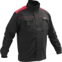 Куртка робоча COMFY утеплена чорно-червона бавовна 7 кишень YATO розмір S- XXL YT-79230