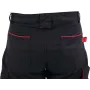 Брюки рабочие COMFY черные хлопок с начесом 7 карманов YATO размер S - XXL  YT-79240 YT-79240