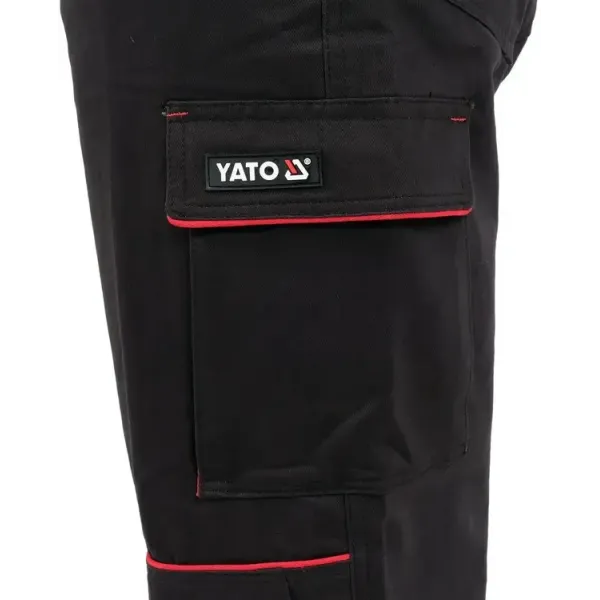 Комбінезон робочий COMFY бавовна з начосом 9 кишень YATO розмір S YT-79250
