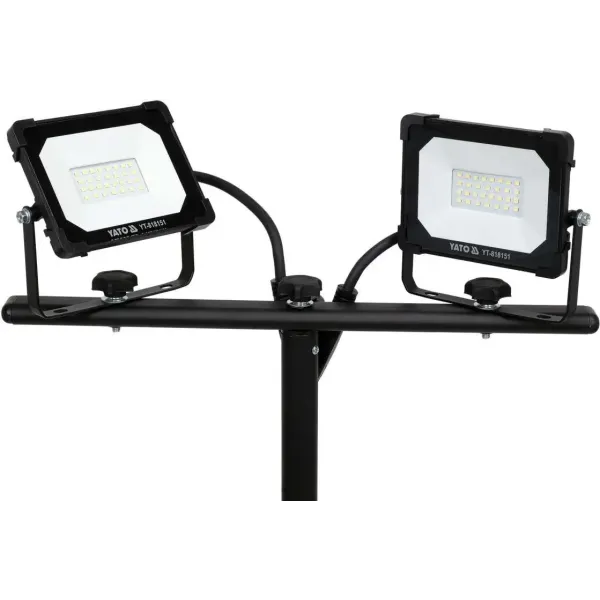 Прожекторы SMD LED YATO 2х20Вт 230В 2х1900Лм штатив 0.6-1.22м YT-818151