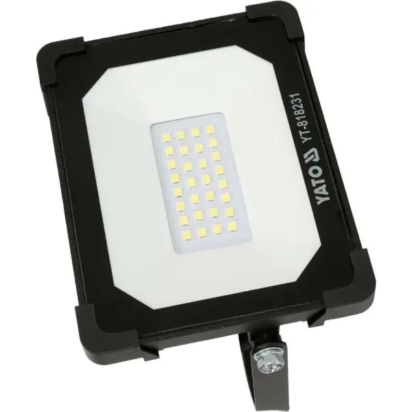 Прожектор SMD 30 діодів 1900 Лм YATO 20 Вт 230 В 140x124.5x32 мм YT-818231