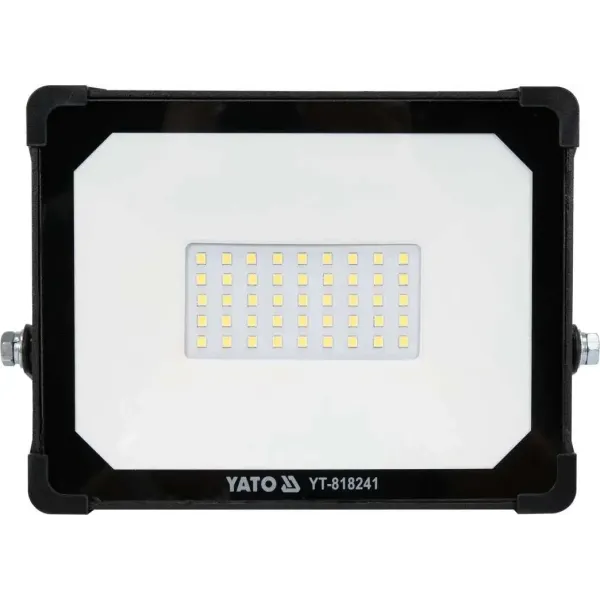 Прожектор SMD 45 діодів 2850 Лм YATO 30 Вт 230 В 181x169.5x32 мм YT-818241