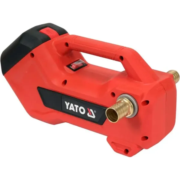 Насос для води та олії акумуляторний YATO 18 В 1800 л/год 380 Вт макс. висота 22 м глибина 9 м YT-85290