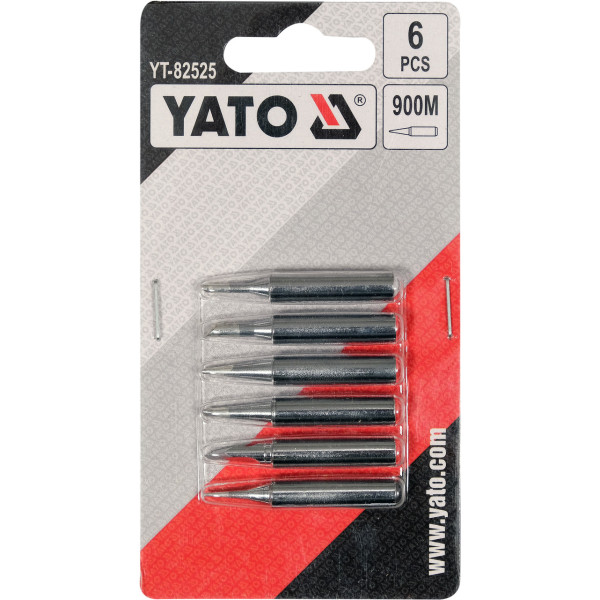 Набір паяльних тиснутий тип 900М YATO 6 шт. YT-82525