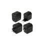 Адаптер со встроенным зарядным устройством с двумя портами USB и технологией быстрой зарядки YATO  YT-81300 YT-81300
