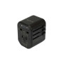 Адаптер со встроенным зарядным устройством с двумя портами USB и технологией быстрой зарядки YATO  YT-81300 YT-81300
