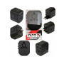 Адаптер со встроенным зарядным устройством с двумя портами USB и технологией быстрой зарядки YATO  YT-81300 YT-81300