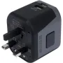 Адаптер со встроенным зарядным устройством с двумя портами USB YATO  YT-81301 YT-81301