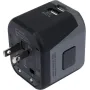 Адаптер со встроенным зарядным устройством с двумя портами USB YATO  YT-81301 YT-81301