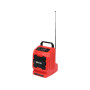 Радіоприймач FM/AM/Bluetooth/AUX YATO мережа 220 В/акумулятор 18 В (без акумулятора) YT-82940
