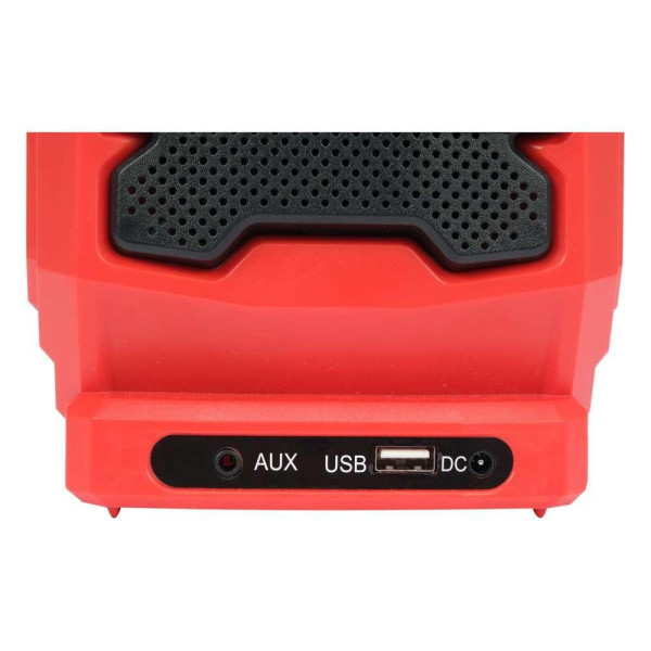 Радіоприймач FM/AM/Bluetooth/AUX YATO мережа 220 В/акумулятор 18 В (без акумулятора) YT-82940