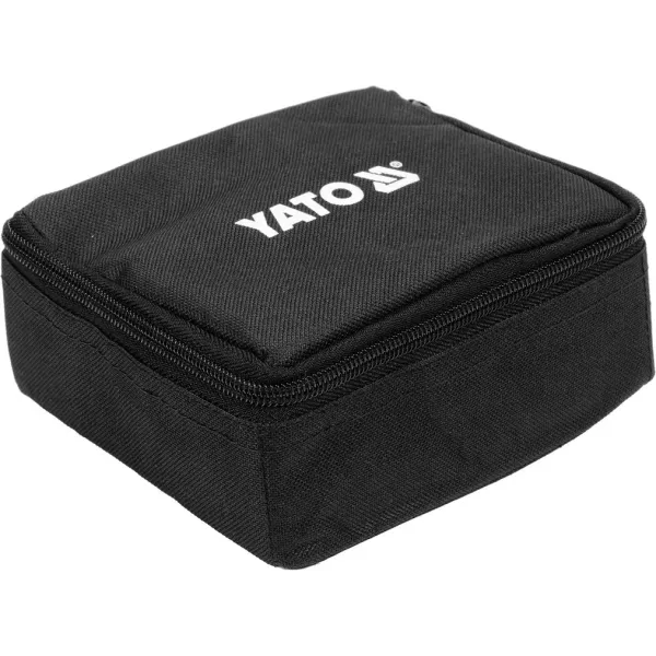 Нівелір лазерний самонівелювальний YATO верт./гориз. промені зелені YT-30434