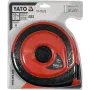 Рулетка стекловолоконная 50м YATO закрытый корпус ручная смотка YT-71572