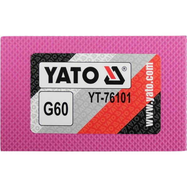 Губка шлифовальная для стекла/мрамора/гранита/керамики YATO G60 - G400 YT-76101