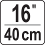 Цепь YATO 16" 40см (55 зв) для цепных пил с шиной YT-849301 YT-849529
