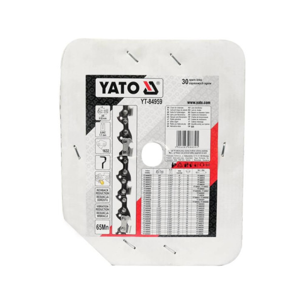 Цепь YATO на катушке 1632 звена для бензопил: YT-82812/-82813 YT-84959