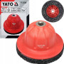 Щетка для очистки ступиц и штифтов YATO 1/2" Ø150/90мм YT-25380