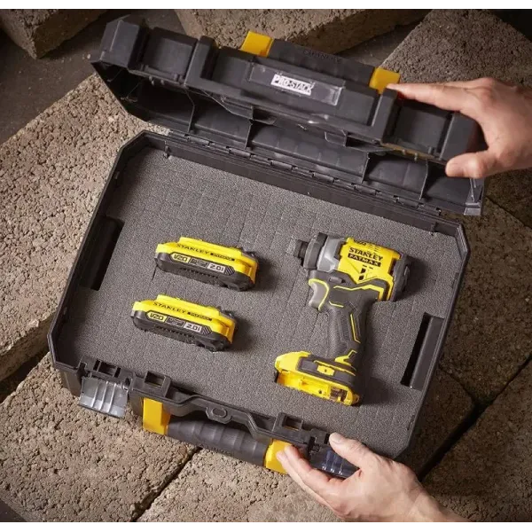 Ящик-модуль для інструменту STANLEY "FatMax" TSTAK II 446х332х163мм дві ручки FMST1-71966