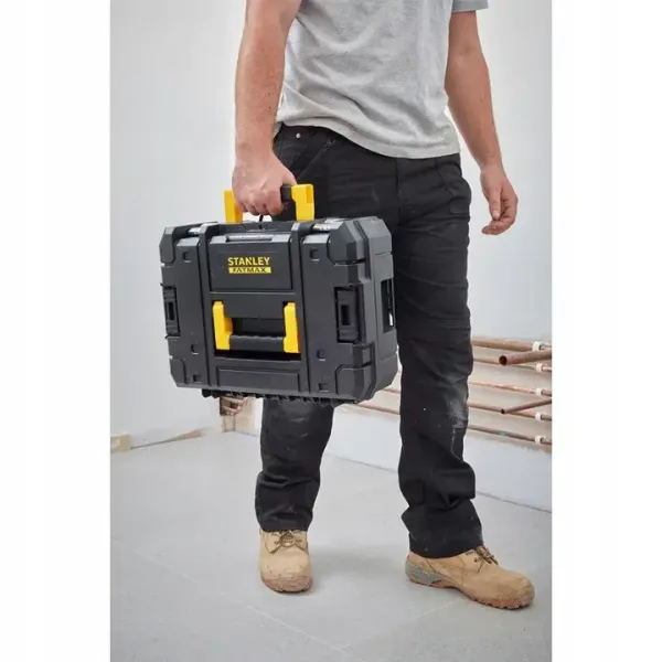 Ящик-модуль для інструменту STANLEY "FatMax" TSTAK II 446х332х163мм дві ручки FMST1-71966