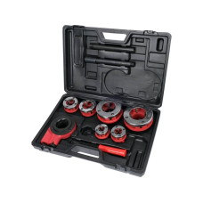 Набір різенарізній для труб 1/2"/3/4"/1"/5/4"/3/2"/2" YATO 7 елем. YT-29003