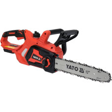 Пила ланцюгова YATO 18В Li-Ion шина 12"/30 см ланцюг 45зуб'їв без акумулятора YT-828138