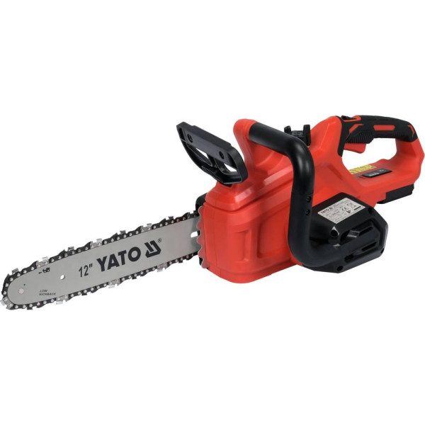 Пила ланцюгова YATO 18В Li-Ion шина 12"/30 см ланцюг 45зуб'їв без акумулятора YT-828138