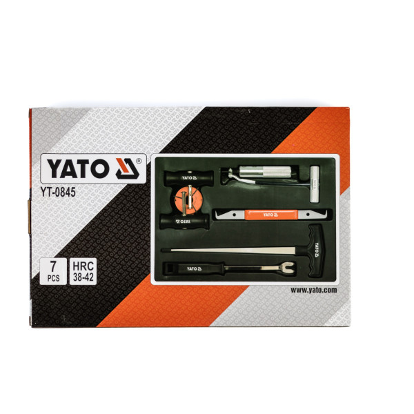 Комплект для демонтажу скел YATO, 7 пр. YT-0845