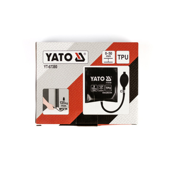 Подушка монтажна до 135 кг надувна YATO 150х160мм YT-67380