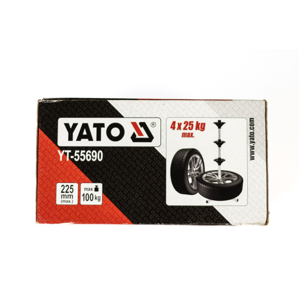 Стійка для зберігання автомобільних шин YATO 4шини 100 кг YT-55690