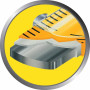 Рулетка STANLEY "Powerlock" 3х19мм стрічка сталева хромир. корпус 1-33-522