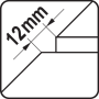 Диск-фреза торцевой для УШМ YATO 120/22.2х12мм  #1 YT-59179