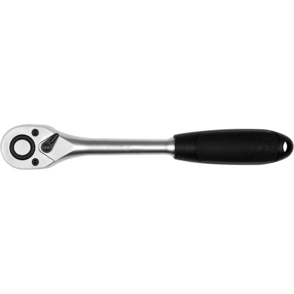 Тріскачка пряма 3/8" YATO 185 мм ручка ПВХ YT-0308