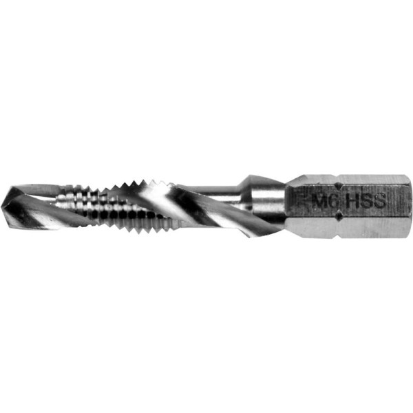 Позначник комбінований М6х1мм HEX1/4" YATO 44/8мм YT-44843